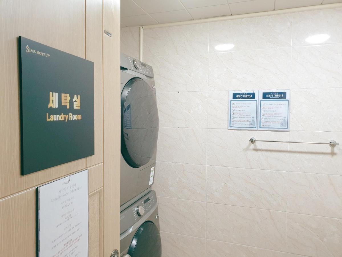 Sims Hotel Jeju Bagian luar foto